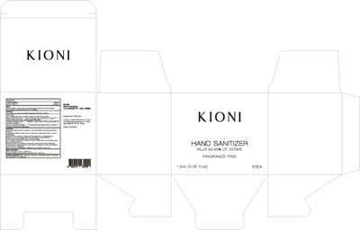 KIONI HAND SANITIZER - KIONI HAND SANITIZER
